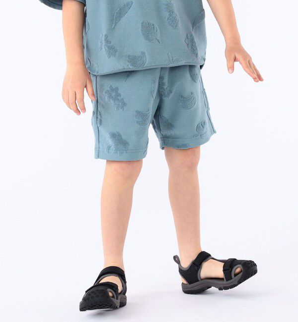 SHIPS KIDS「SHIPS KIDS:100～130cm / パイル ジャカード ショート パンツ」|その他|ブルー系