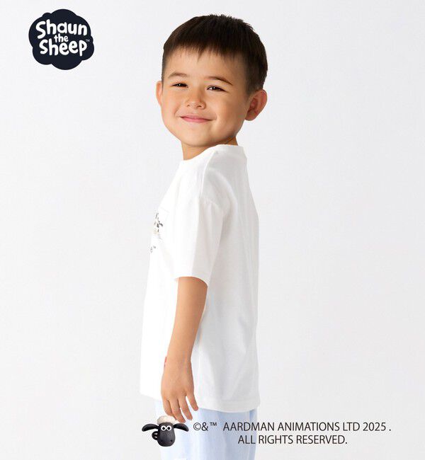 SHIPS Colors 「SHIPS Colors:80～130cm / ひつじのショーン コミックプリント Tシャツ◇」|Tシャツ・カットソー|