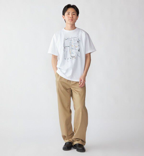 SHIPS「【City Ambient Products別注】佐伯 ゆう子: アート Tシャツ」|Tシャツ・カットソー|