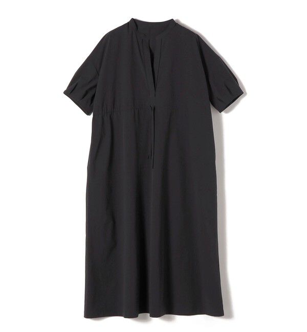 SHIPS for women「〈接触冷感 / 撥水加工〉TEXBRID(R) タフタ ウエスト 切替 ワンピース」|ワンピース|