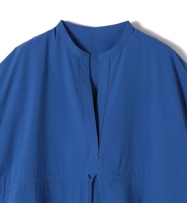 SHIPS for women「〈接触冷感 / 撥水加工〉TEXBRID(R) タフタ ウエスト 切替 ワンピース」|ワンピース|
