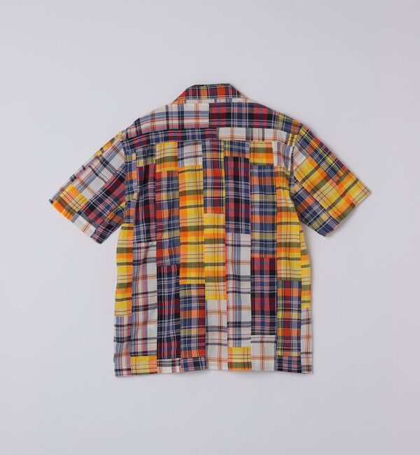SHIPS「ORIGINAL MADRAS TRADING COMPANY: MADRAS PATCHWORK SHORT SLEEVE SHIRT」|シャツ・ブラウス|