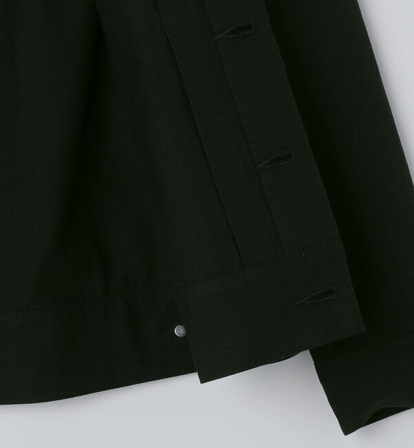 SHIPS「Jeanik: 2nd G-JACKET BLACK」|ブルゾン・スタジャン|