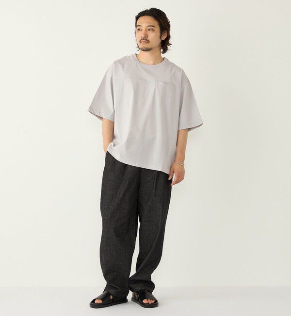 SHIPS Colors 「SHIPS Colors:〈接触冷感〉ナイロン フハク Tシャツ」|Tシャツ・カットソー|