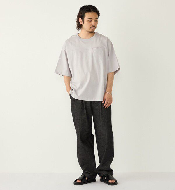 SHIPS Colors 「SHIPS Colors:〈接触冷感〉ナイロン フハク Tシャツ」|Tシャツ・カットソー|
