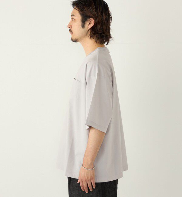 SHIPS Colors 「SHIPS Colors:〈接触冷感〉ナイロン フハク Tシャツ」|Tシャツ・カットソー|