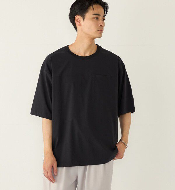 SHIPS Colors 「SHIPS Colors:〈接触冷感〉ナイロン フハク Tシャツ」|Tシャツ・カットソー|