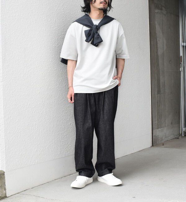 SHIPS Colors 「SHIPS Colors:〈抗菌防臭・接触冷感・吸水速乾〉シルケット ビッグ Tシャツ」|Tシャツ・カットソー|