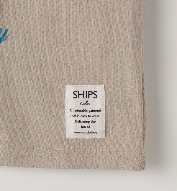 SHIPS Colors 「SHIPS Colors:80～130cm / パッチワーク 刺繍 Tシャツ」|Tシャツ・カットソー|
