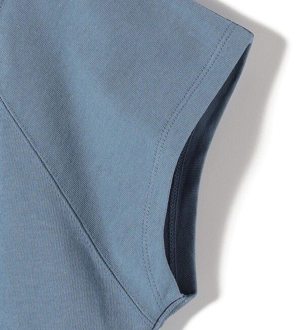 SHIPS for women「SHIPS Primary Navy Label: コットン スクエア ネック プルオーバー」|Tシャツ・カットソー|