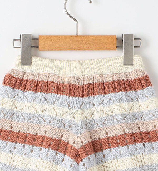 SHIPS KIDS「SHIPS KIDS:100～130cm/ニット レース ショートパンツ」|その他|