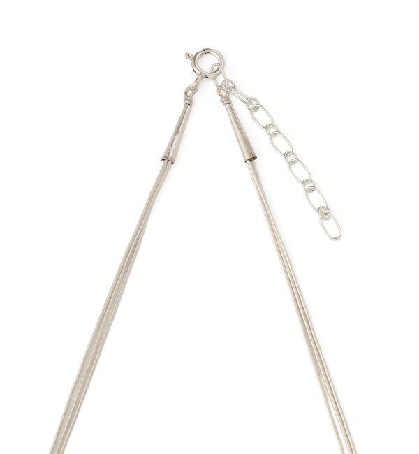 SHIPS for women「INDIAN JEWELRY: LIQ シルバー ネックレス（3連）」|ネックレス|