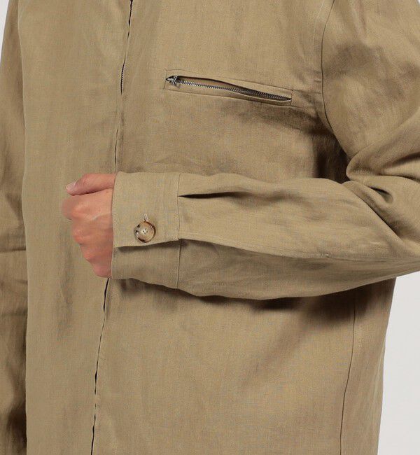 TOMORROWLAND BUYING WEAR「【別注】CARUSO  リネン ジップブルゾン」|ブルゾン・スタジャン|