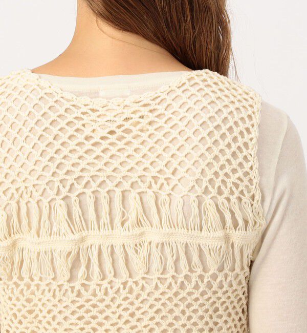 TOMORROWLAND BUYING WEAR「All That Remains ノースリーブ ニット プルオーバー」|ニット・セーター|