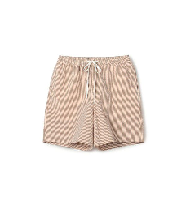 TOMORROWLAND MENS「コットンシアサッカー ショートパンツ ZANIERI」|その他|44 ブラウン系