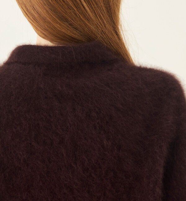 Ballsey「【WEB先行予約】フラッフィーヤーン ミニカラーカーディガン」|カーディガン|