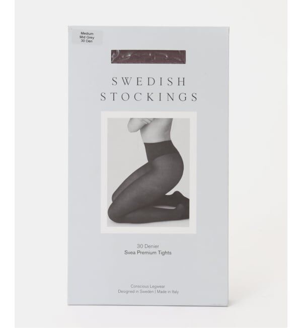  「SWEDISH STOCKINGS Svea  Mid Grey SST-PRH078：ストッキング」|タイツ・ストッキング|グレー