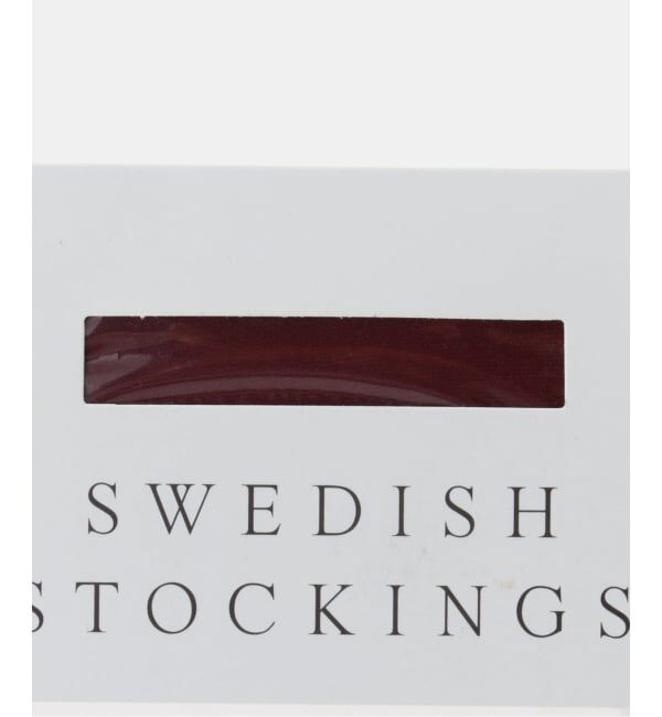  「SWEDISH STOCKINGS Svea Deep Red SST-PRH078：ストッキング」|タイツ・ストッキング|
