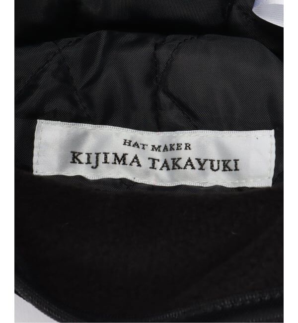  「KIJIMA TAKAYUKI VELOUR 3WAY 6PANEL CAP WYYY262940：帽子」|キャップ・キャスケット|