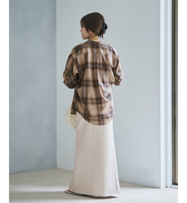Plage「Paper mix knit スカート」|スカート|