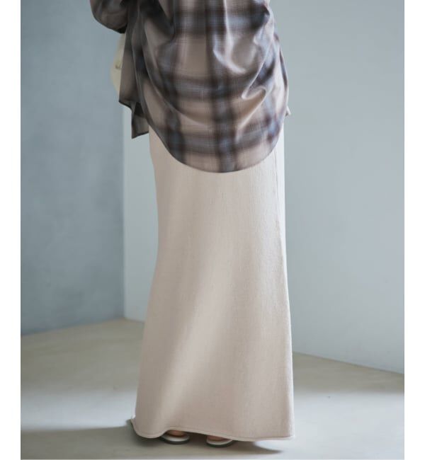 Plage「Paper mix knit スカート」|スカート|