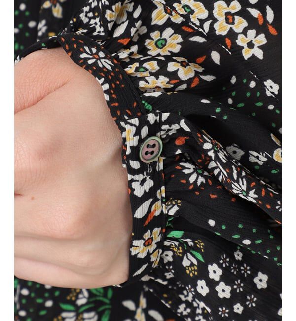 SLOBE IENA「《WEB限定/追加》FLOWER PRINT ワンピース」|ワンピース|