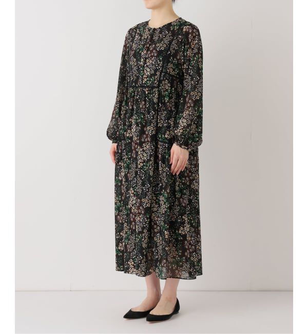 SLOBE IENA「《WEB限定/追加》FLOWER PRINT ワンピース」|ワンピース|