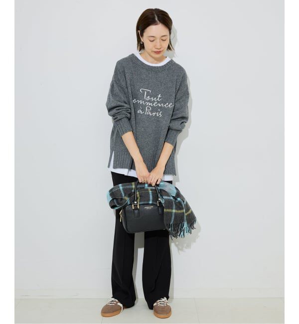 SLOBE IENA「《追加予約》TWEED MILL/ツイードミル ストール」|ストール|