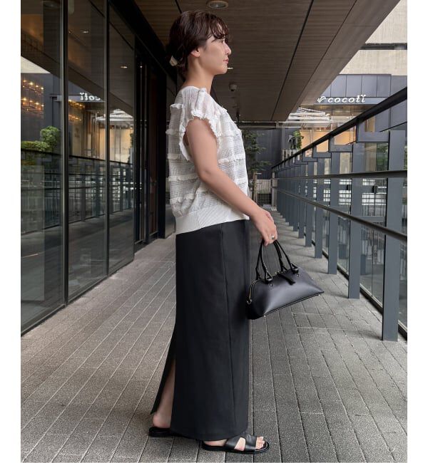 SLOBE IENA「《追加予約》UNIVERSAL OVERALL SLOBE別注 ジャンパースカート」|ワンピース|