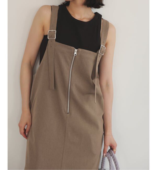 SLOBE IENA「《追加予約》UNIVERSAL OVERALL SLOBE別注 ジャンパースカート」|ワンピース|