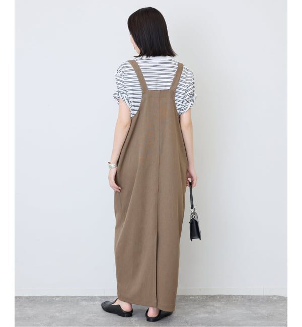 SLOBE IENA「《追加予約》UNIVERSAL OVERALL SLOBE別注 ジャンパースカート」|ワンピース|