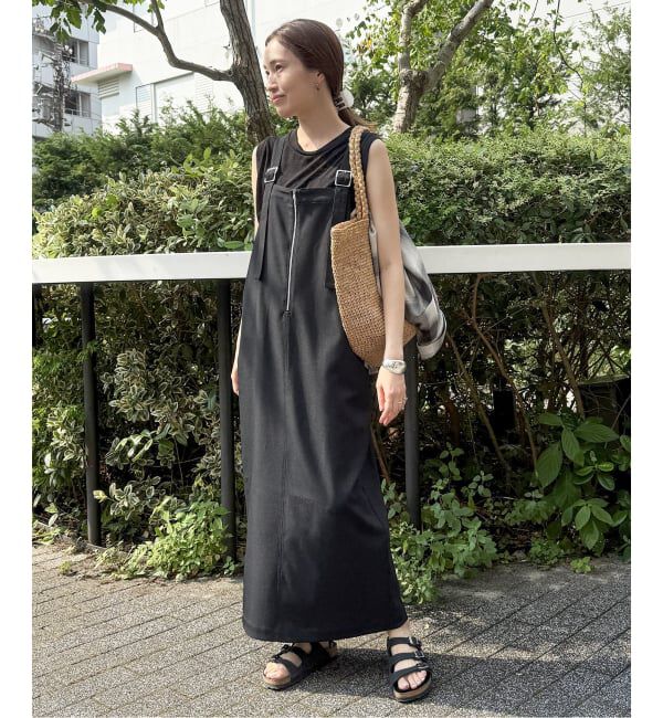 SLOBE IENA「《追加予約》UNIVERSAL OVERALL SLOBE別注 ジャンパースカート」|ワンピース|