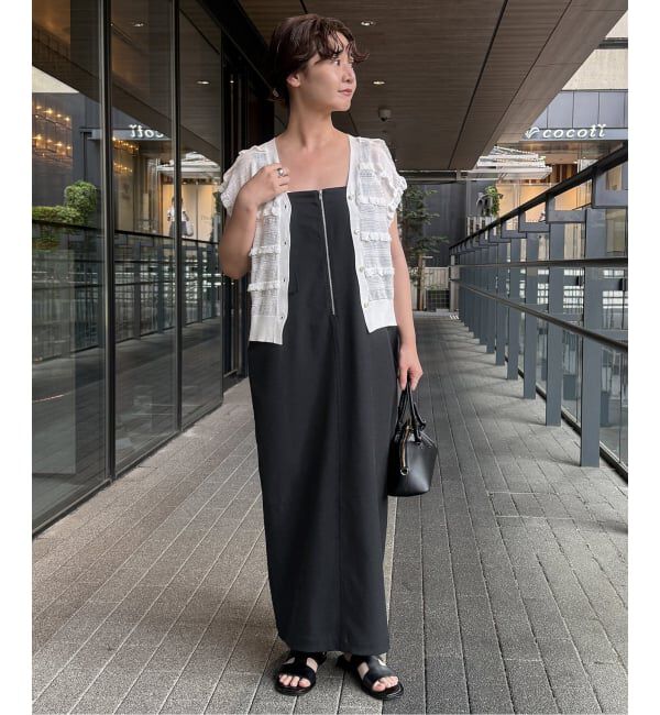 SLOBE IENA「《追加予約》UNIVERSAL OVERALL SLOBE別注 ジャンパースカート」|ワンピース|