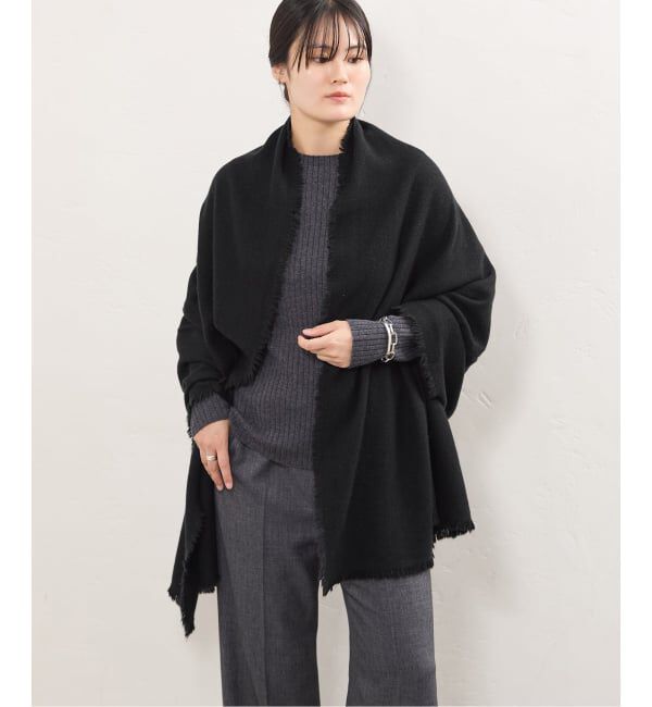 IENA「《予約》NIMNIMDUAI/ニムニムデュアイ THICK PASHMINA WOOL STOLE ストール」|ストール|