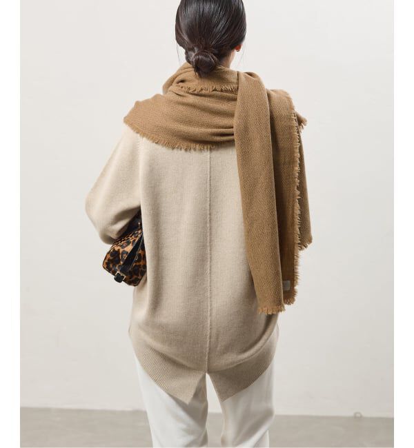 IENA「《予約》NIMNIMDUAI/ニムニムデュアイ THICK PASHMINA WOOL STOLE ストール」|ストール|