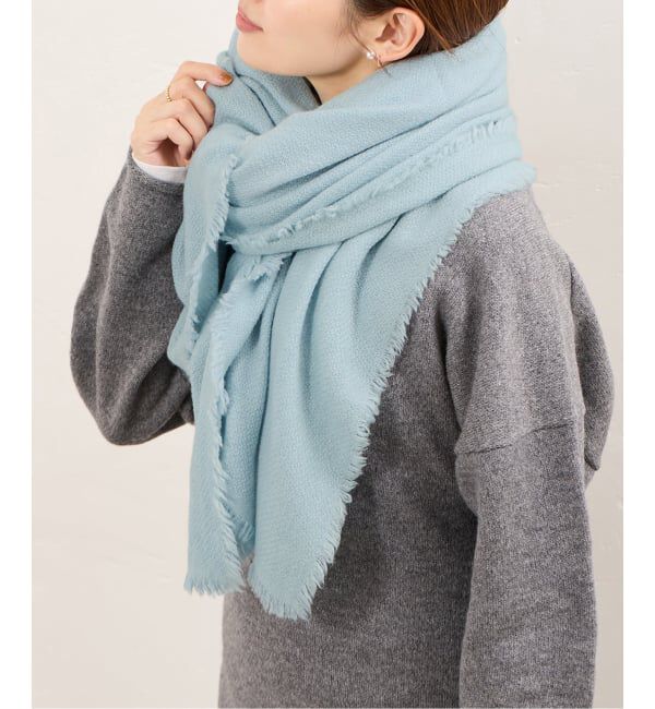 IENA「《予約》NIMNIMDUAI/ニムニムデュアイ THICK PASHMINA WOOL STOLE ストール」|ストール|