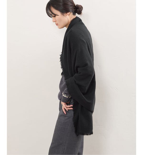 IENA「《予約》NIMNIMDUAI/ニムニムデュアイ THICK PASHMINA WOOL STOLE ストール」|ストール|