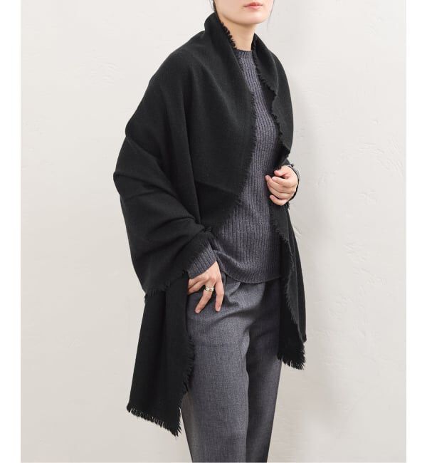IENA「《予約》NIMNIMDUAI/ニムニムデュアイ THICK PASHMINA WOOL STOLE ストール」|ストール|