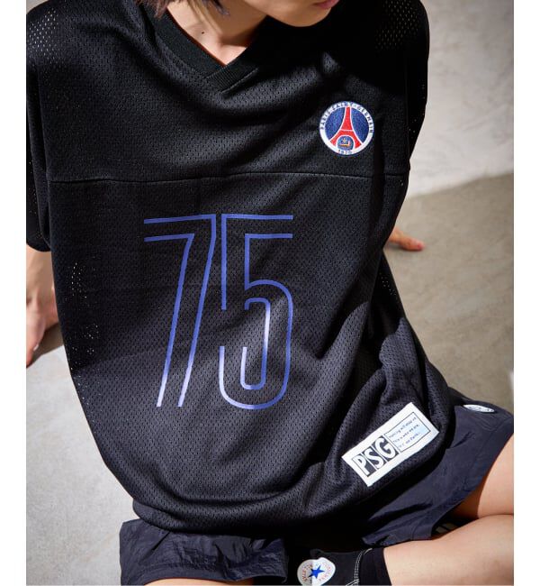 Paris Saint-Germain「【Paris Saint-Germain / パリ・サン＝ジェルマン】 JP MESH TEE」|Tシャツ・カットソー|ブラック