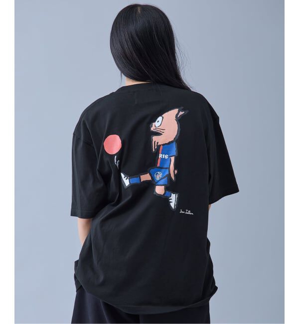 Paris Saint-Germain「JEAN JULIEN x PSG TEE 2」|Tシャツ・カットソー|ブラック