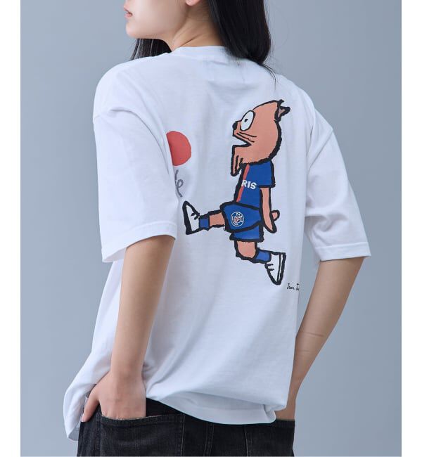 Paris Saint-Germain「JEAN JULIEN x PSG TEE 2」|Tシャツ・カットソー|ホワイト