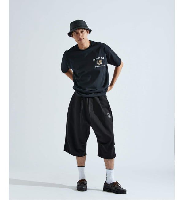 Paris Saint-Germain「【Paris Saint-Germain】カレッジロゴ刺しゅう Tシャツ」|Tシャツ・カットソー|