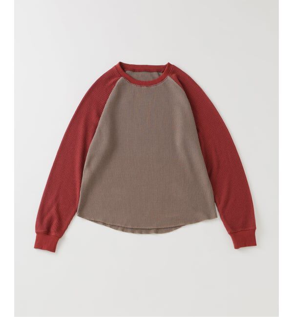 PULP「RAGLAN THERMAL L/S」|Tシャツ・カットソー|ボルドー