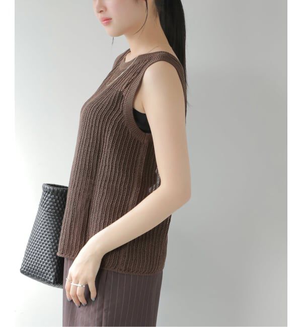 JOURNAL STANDARD relume「2WAYメッシュニットノースリーブ」|ニット・セーター|