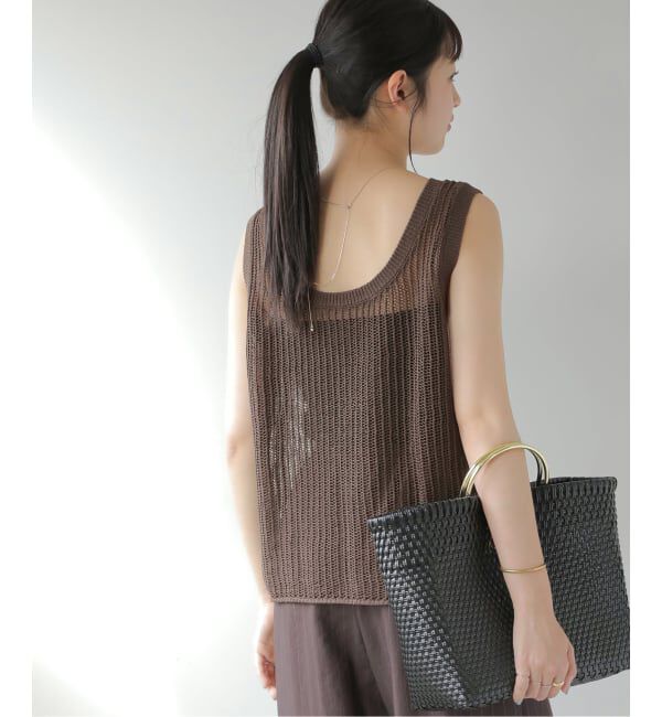 JOURNAL STANDARD relume「2WAYメッシュニットノースリーブ」|ニット・セーター|