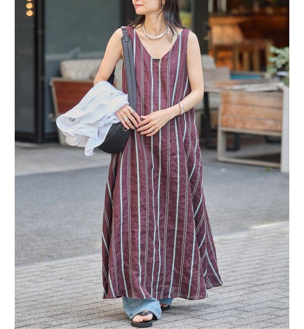 JOURNAL STANDARD「ドビーリネン ワンピース」|ワンピース|