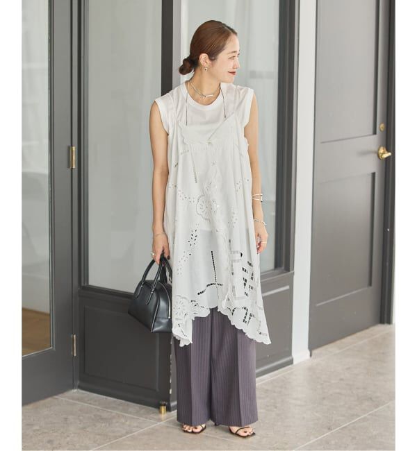 JOURNAL STANDARD「INDIA カットワークレースワンピース」|ワンピース|
