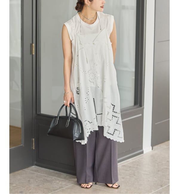 JOURNAL STANDARD「INDIA カットワークレースワンピース」|ワンピース|