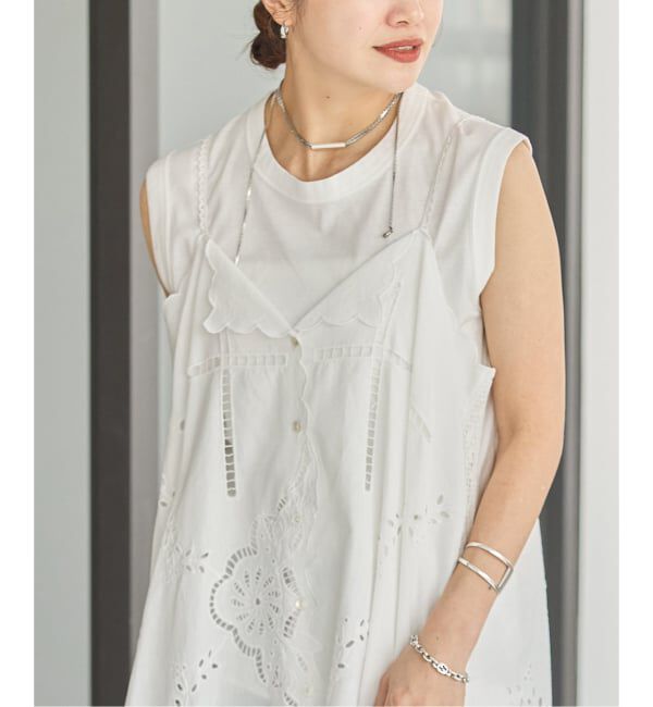 JOURNAL STANDARD「INDIA カットワークレースワンピース」|ワンピース|