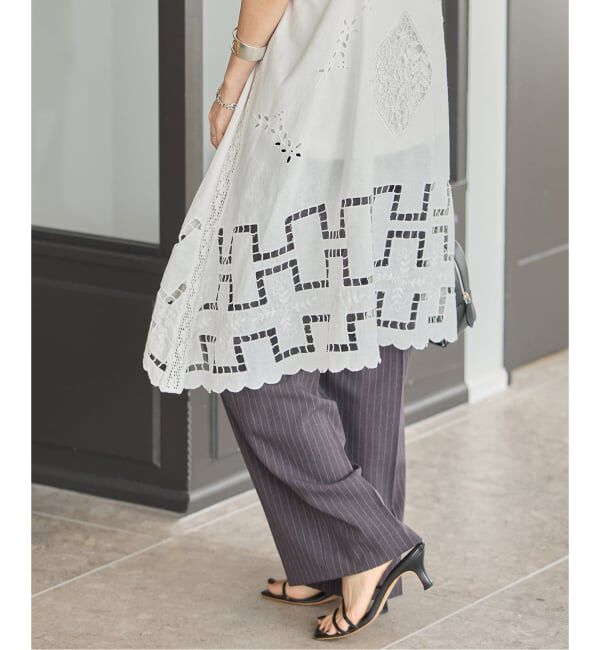 JOURNAL STANDARD「INDIA カットワークレースワンピース」|ワンピース|